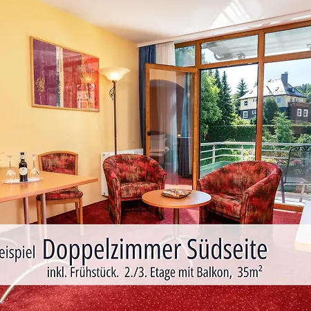 فندق Am Kurhaus Mit Erstem Ayurveda Center Sachsens - Direkt Am Gesundheitsbad Actinon & Kurpark 4*