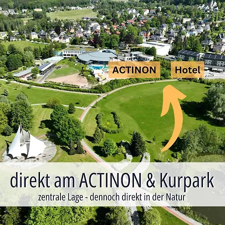 Am Kurhaus Mit Erstem Ayurveda Center Sachsens - Direkt Am Gesundheitsbad Actinon & Kurpark Aue-Bad Schlema