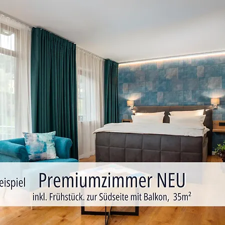 Am Kurhaus Mit Erstem Ayurveda Center Sachsens - Direkt Am Gesundheitsbad Actinon & Kurpark ホテル バート・シュレーマ