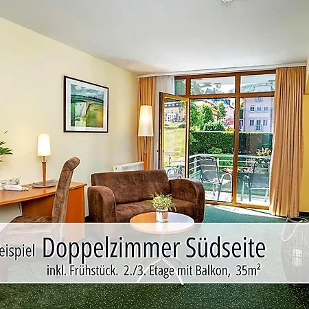 ホテル Am Kurhaus Mit Erstem Ayurveda Center Sachsens - Direkt Am Gesundheitsbad Actinon & Kurpark
